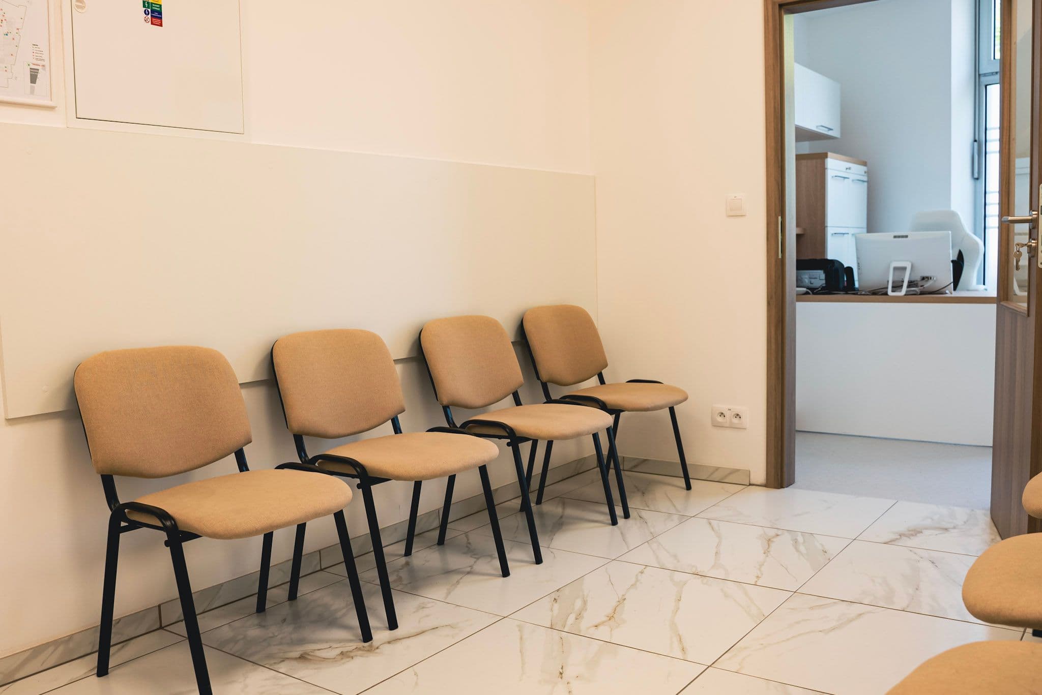 Čakáreň očnej ambulancie